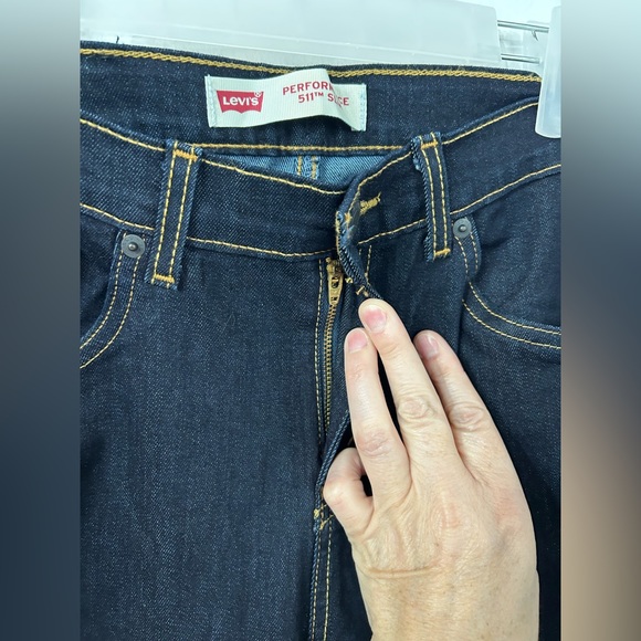 Levi Performance 511 Slim (18Reg) Adjustable waistband 29x31 - Picture 3 of 6